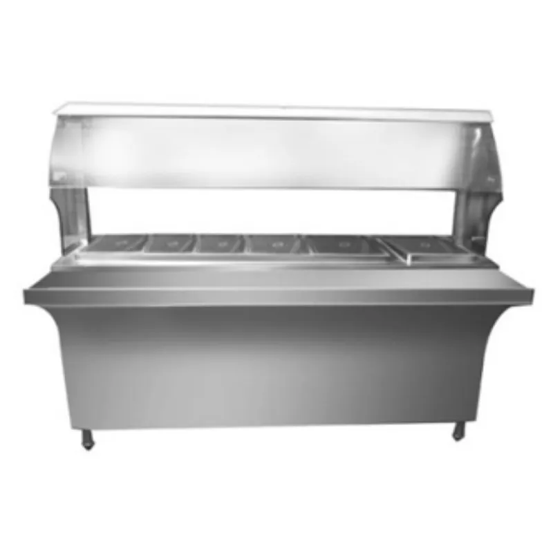 BAIN MARIE FRONT GLASS & TRAY SLIDE SIZE